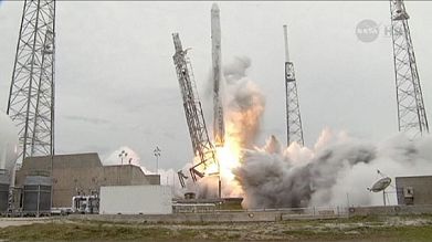 SpaceX blasts off on trip to International Space Station SpaceX blasts off on trip to International Space Station