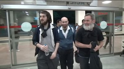 Four French journalists held in Syria freed Four French journalists held in Syria freed