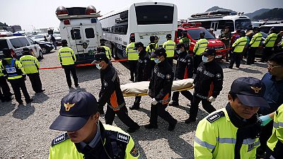 South Korea recovers more dead from ferry South Korea recovers more dead from ferry
