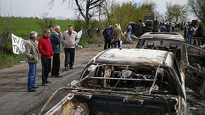 Cenevre anlaşmasını ardından Ukrayna’da ilk kan döküldü Cenevre anlaşmasını ardından Ukrayna’da ilk kan döküldü