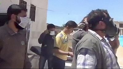 Interrogations sur des attaques au chlore en Syrie Interrogations sur des attaques au chlore en Syrie