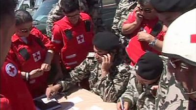 Aid convoy reaches remote Lebanese village of Tfail Aid convoy reaches remote Lebanese village of Tfail