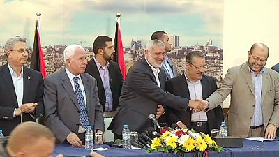 Versöhnungspakt zwischen Fatah und Hamas: Israel warnt – Freude bei Palästinensern Versöhnungspakt zwischen Fatah und Hamas: Israel warnt – Freude bei Palästinensern