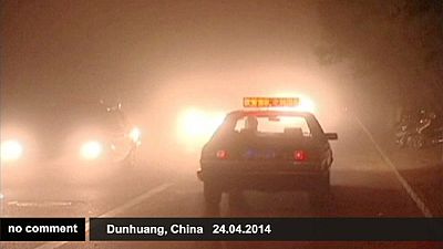 Massive sandstorm in China – nocomment Massive sandstorm in China – nocomment