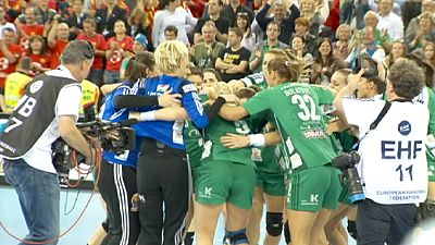 Győri ETO defend women’s European handball Champions League title Győri ETO defend women’s European handball Champions League title
