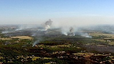 Oklahoma wildfire spreads Oklahoma wildfire spreads