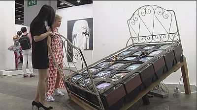 East meets West at Hong Kong art show East meets West at Hong Kong art show