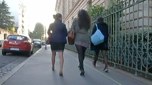 Boys wear skirts for school in France in pro-equality protest