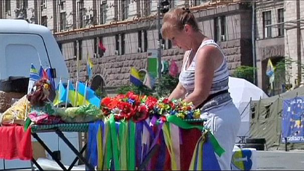 Ukraine: International recognition for President Poroshenko