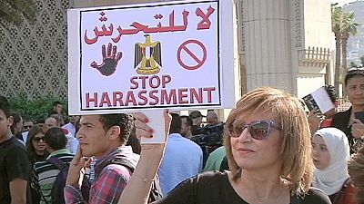 مظاهرة نسوية ضد ظاهرة التحرش الجنسي بمصر مظاهرة نسوية ضد ظاهرة التحرش الجنسي بمصر