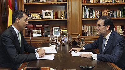 Spain’s new king holds first working meeting with PM Rajoy Spain’s new king holds first working meeting with PM Rajoy