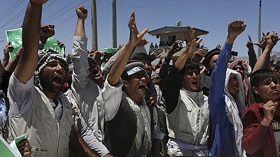 Protesters claim fraud in Afghan poll Protesters claim fraud in Afghan poll