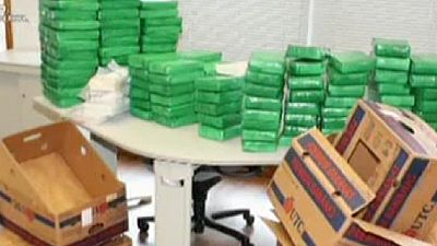 Portugal: huge cocaine shipment found in boxes of supermarket bananas Portugal: huge cocaine shipment found in boxes of supermarket bananas