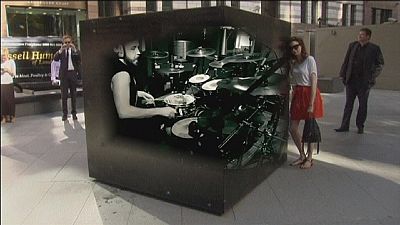Death metal band in a Black Box equals performance art Death metal band in a Black Box equals performance art