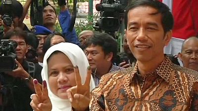 Counting underway in Indonesian presidential election Counting underway in Indonesian presidential election