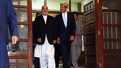 Présidentielle afghane : John Kerry joue les médiateurs Présidentielle afghane : John Kerry joue les médiateurs