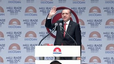 Erdogan kicks off campaign vowing stronger Turkish presidency Erdogan kicks off campaign vowing stronger Turkish presidency