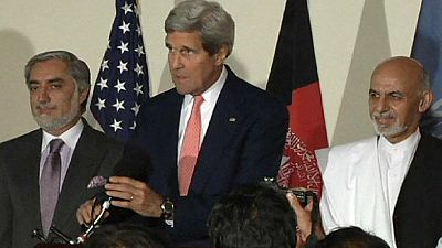 Afghanistan presidential hopefuls agree to ballot recount following US mediation Afghanistan presidential hopefuls agree to ballot recount following US mediation