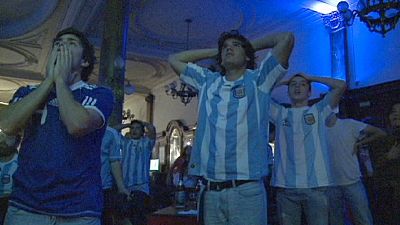 Argentines look on bright side of World Cup defeat Argentines look on bright side of World Cup defeat