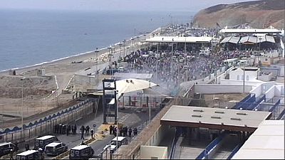 Morocco border crossing into Spanish Ceuta territory closed for hours Morocco border crossing into Spanish Ceuta territory closed for hours