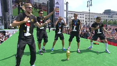 German football team celebrates World Cup victory – nocomment German football team celebrates World Cup victory – nocomment