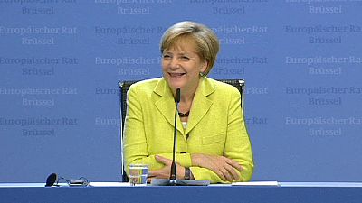 ‘Happy Birthday, Dear Chancellor’: Merkel’s surprise gift at summit ‘Happy Birthday, Dear Chancellor’: Merkel’s surprise gift at summit
