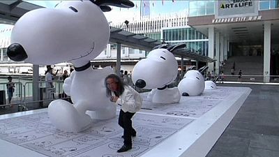 Japanese artists bring Snoopy dreamland to Hong Kong Japanese artists bring Snoopy dreamland to Hong Kong
