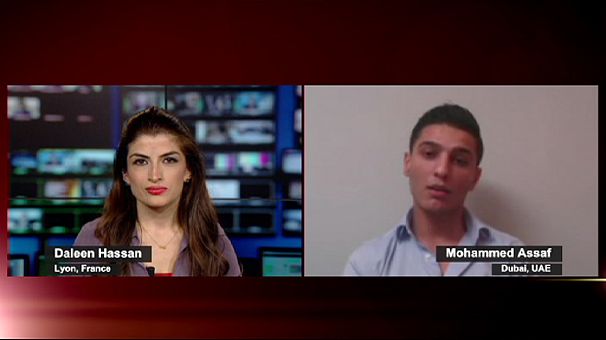 محمد عساف ليورونيوز:” وجودي خارج غزة الأن أصعب بكثير من وجودي فيها، وصوت الكلمة أعلى من صوت الرصاص والقذائف”