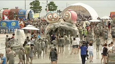 South Korean annual mud festival – nocomment South Korean annual mud festival – nocomment