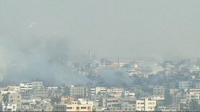 Israeli bombing in Gaza intensifies as Palestinian death toll mounts Israeli bombing in Gaza intensifies as Palestinian death toll mounts