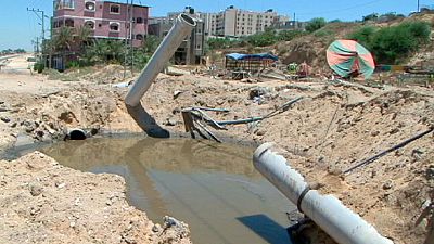 Gaza shortages: food, water, electricity. Gaza shortages: food, water, electricity.