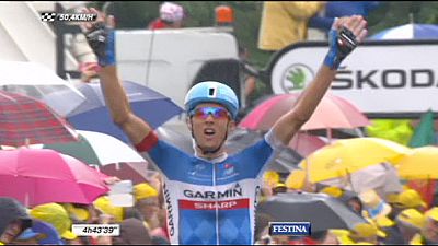 Tour de France: Navardauskas wins stage 19 as Nibali edges closer to title Tour de France: Navardauskas wins stage 19 as Nibali edges closer to title