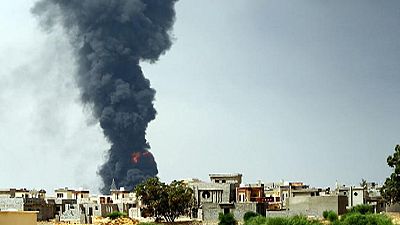 Libya fuel depot fire rages out of control Libya fuel depot fire rages out of control