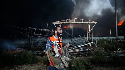 Gaza: Elektrizitätswerk in Flammen Gaza: Elektrizitätswerk in Flammen
