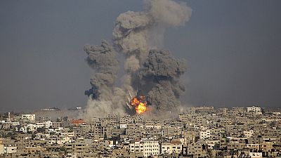 Israeli attacks on Gaza intensify as both sides discuss potential truce Israeli attacks on Gaza intensify as both sides discuss potential truce