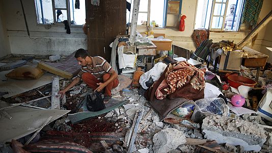 Gaza: Deaths at Jebalya school after Israeli strike Gaza: Deaths at Jebalya school after Israeli strike