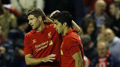 Steven Gerrard tells Luis Suarez: You are too good for Arsenal Steven Gerrard tells Luis Suarez: You are too good for Arsenal