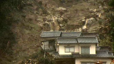 Japan braces for more rain, counts cost of landslides Japan braces for more rain, counts cost of landslides