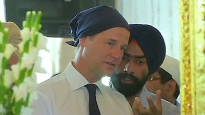 British deputy PM begins three-day India trip, meets Modi British deputy PM begins three-day India trip, meets Modi