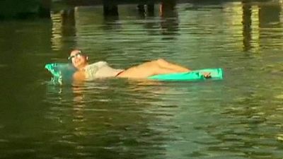 San Diegans see the fun side of flash floods – nocomment San Diegans see the fun side of flash floods – nocomment
