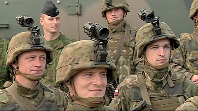NATO forces carry out drill in Poland NATO forces carry out drill in Poland