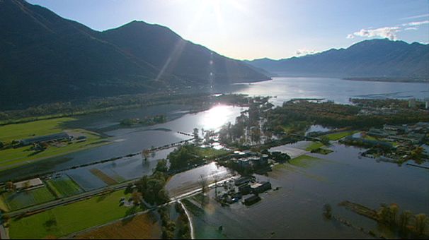 Heavy rains wreak havoc along Swiss-Italian border