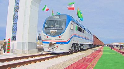 New Silk Road train New Silk Road train