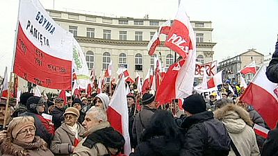 Polish opposition remembers martial law and condemns alleged electoral fraud Polish opposition remembers martial law and condemns alleged electoral fraud
