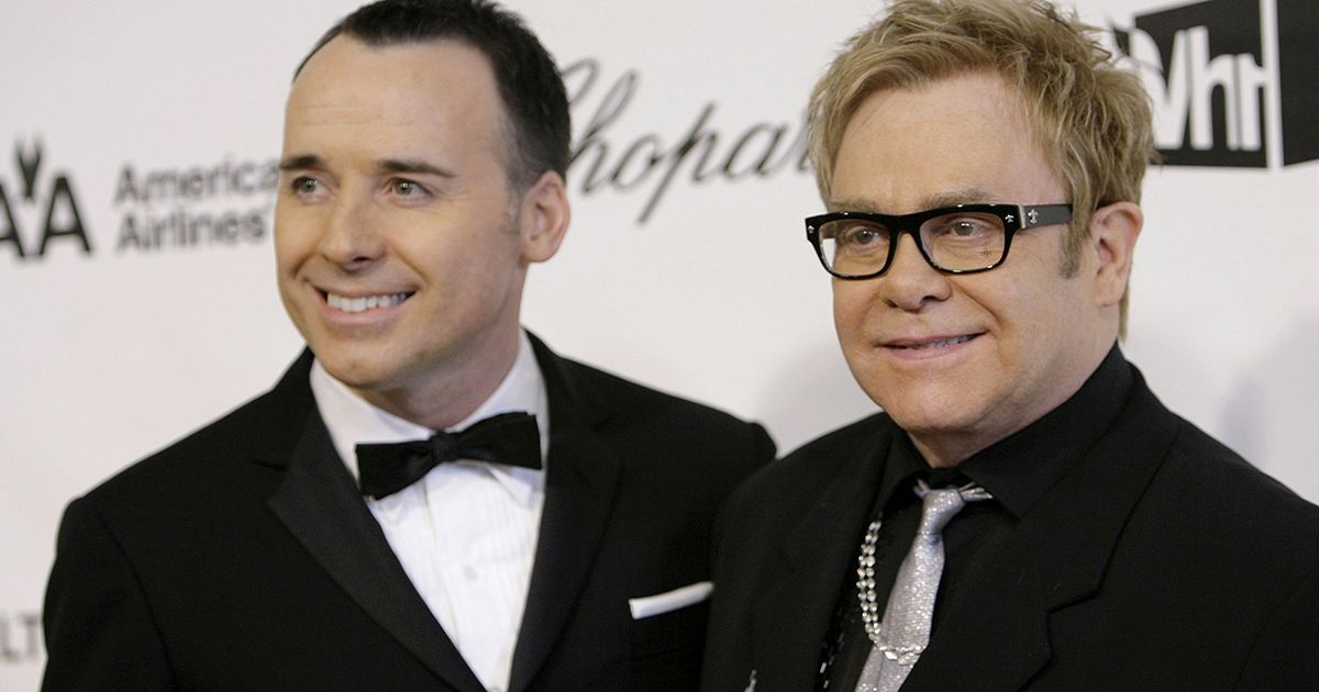 Elton John weds after new UK gay marriage law comes into force - euronews