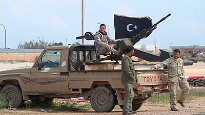 Rocket hits tank at Libyan oil port Es Sider Rocket hits tank at Libyan oil port Es Sider