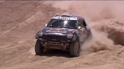 Dakar Rally: Rodrigues and Al-Attiyah claim stage six Dakar Rally: Rodrigues and Al-Attiyah claim stage six
