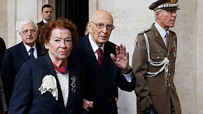 Italian President Giorgio Napolitano resigns Italian President Giorgio Napolitano resigns