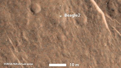 Lost Mars probe Beagle 2 found on the red planet Lost Mars probe Beagle 2 found on the red planet