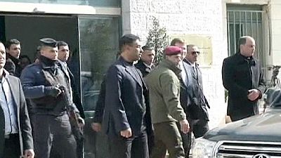 Eggs thrown at Canadian foreign minister on visit to West Bank Eggs thrown at Canadian foreign minister on visit to West Bank